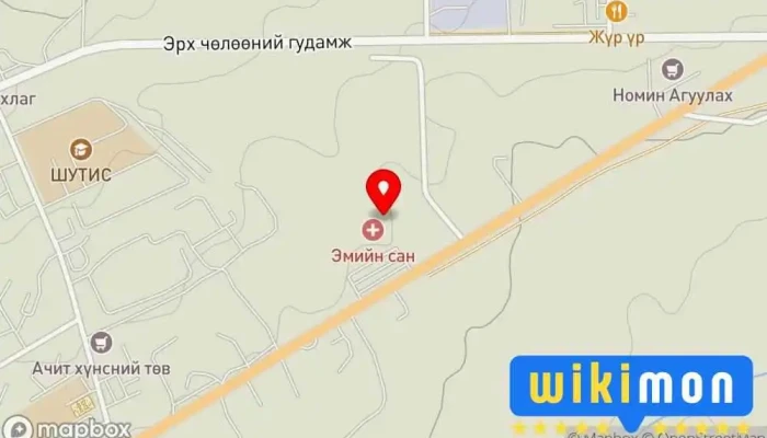гэсэн газрын зураг ROYAL CASTLE 2 Нийтийн орон сууц дээр Эрдэнэт