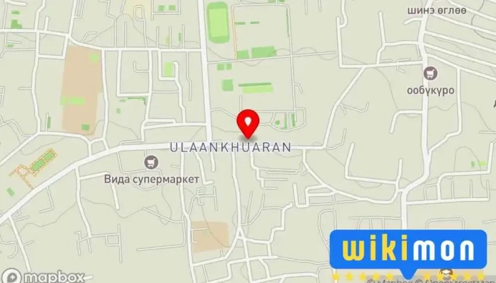 гэсэн газрын зураг Rubyroom Cinema next Ресторан дээр Улаанбаатар