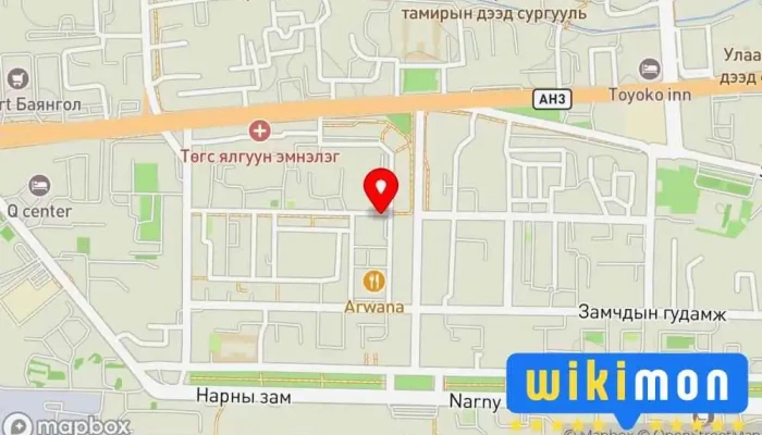 гэсэн газрын зураг Сайн хэвлэл Хэвлэлийн компани дээр Улаанбаатар