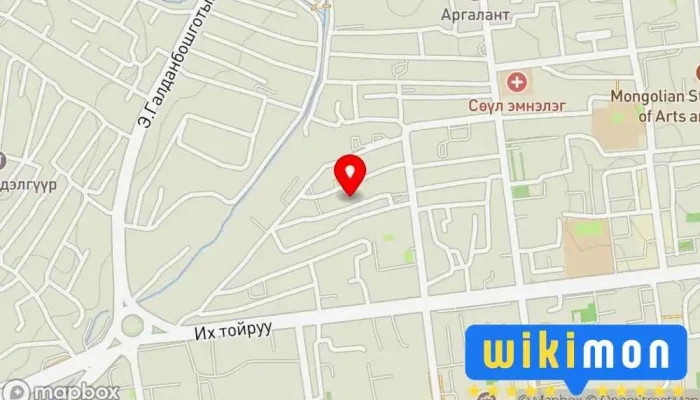 гэсэн газрын зураг Сантехникч Сантехникийн Дэлгүүр дээр Улаанбаатар