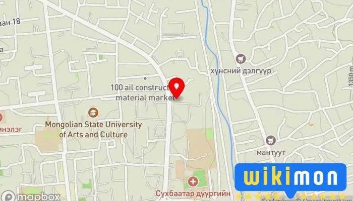 гэсэн газрын зураг Сантехникийн Барааны Бөөний Төв Усны хоолойны дэлгүүр, Агааржуулалт, халаалт хариуцсан компани, Слесарь, Property maintenance дээр Улаанбаатар