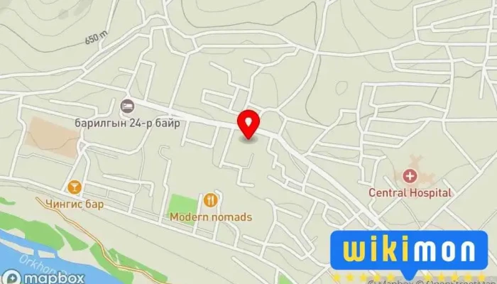 гэсэн газрын зураг Сэлэнгэ гэр бүл хүүхэд залуучуудын хөгждийн газар Засгийн газрын байшин дээр Сүхбаатар