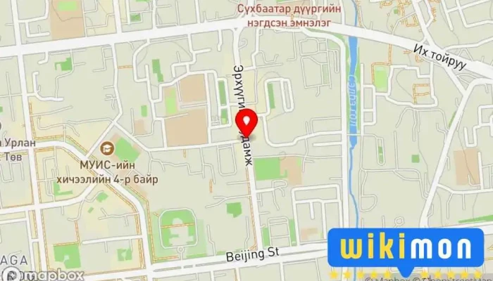 гэсэн газрын зураг сэргээн засах сургалт үйлдвэрлэлийн төв Эмнэлэг дээр Улаанбаатар
