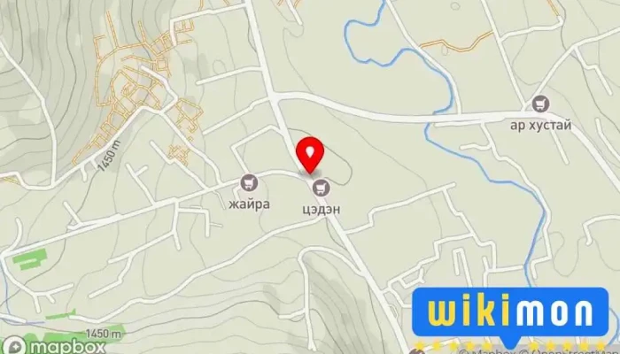 гэсэн газрын зураг Шадивлан Bus stop дээр Улаанбаатар