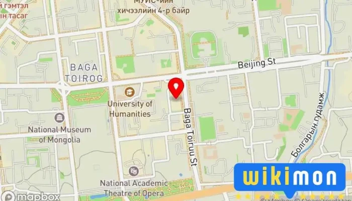гэсэн газрын зураг Шинжлэх ухаан технологийн сан Муж улсын захиргааны байгууллага дээр Улаанбаатар
