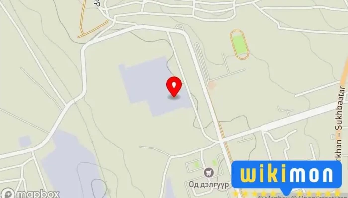 гэсэн газрын зураг ШШГГ-445 Холбоо буюу Байгууллага дээр Дархан