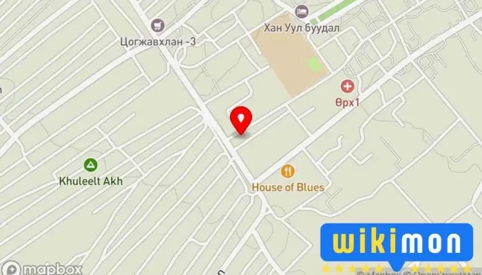 гэсэн газрын зураг Sodon hotel Зочид буудал дээр Даланзадгад