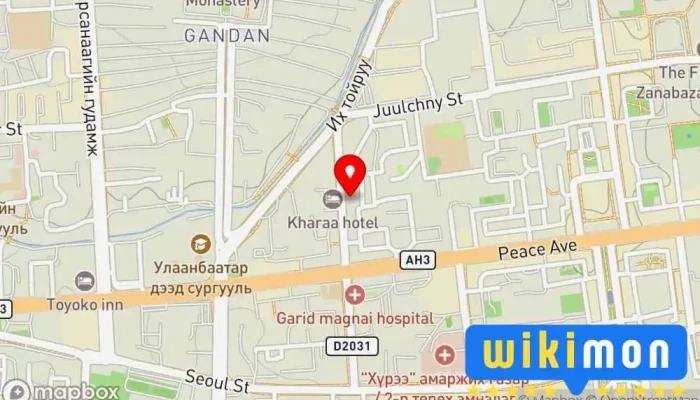 гэсэн газрын зураг Солонго гар урлал Гар урлал дээр Улаанбаатар