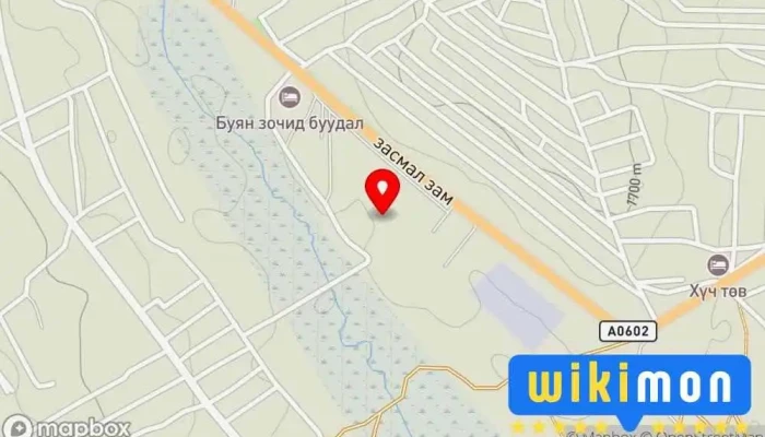 гэсэн газрын зураг Спортын Төрөлжсөн сургалттай Ерөнхий Боловсролын Сургууль Сургууль дээр Цэцэрлэг