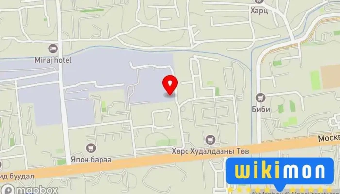 гэсэн газрын зураг Talkh Chikher JSC Food manufacturer дээр Улаанбаатар