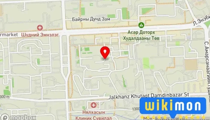 гэсэн газрын зураг Тамир бичиг хэрэг Номын дэлгүүр дээр Улаанбаатар