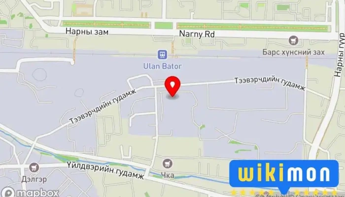 гэсэн газрын зураг Тавилга ХК Компаний Оффис дээр Улаанбаатар