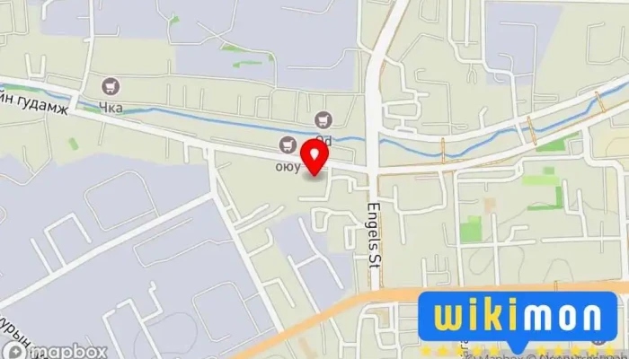гэсэн газрын зураг Технологийн дээд сургууль Сургууль дээр Улаанбаатар