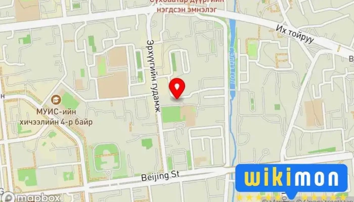 гэсэн газрын зураг тэмүүн дизайн Хэвлэлийн компани дээр Улаанбаатар