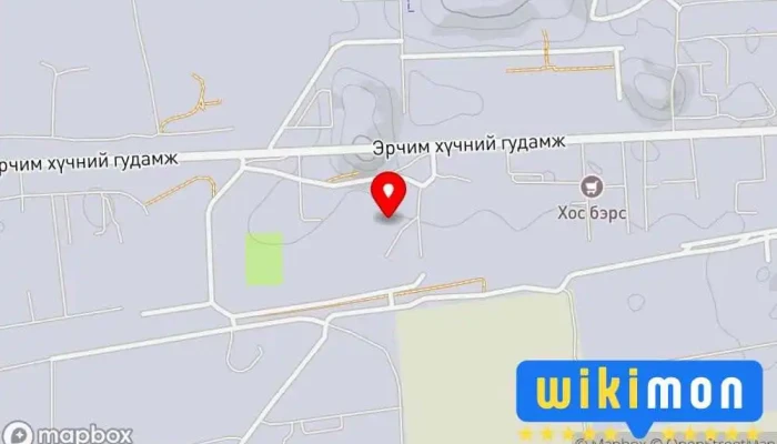 гэсэн газрын зураг Тэц 4 Үйлдвэрлэгч дээр Улаанбаатар