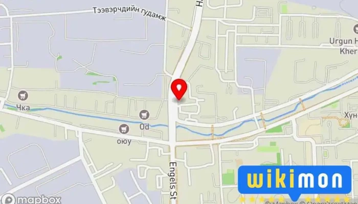 гэсэн газрын зураг “Tire doctor” дугуй засвар, дугуйн худалдаа Автомашин засварын газар дээр Улаанбаатар