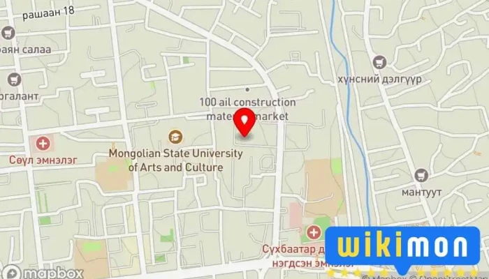 гэсэн газрын зураг Титэм дизайн Хэвлэлийн Газар дээр Улаанбаатар