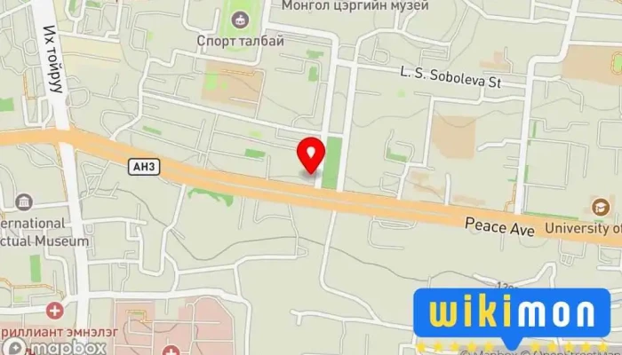 гэсэн газрын зураг Тод урлахуй /Агьт Одод ХХК/ Үзэсгэлэн, худалдааны төв дээр Улаанбаатар