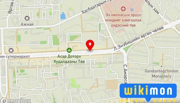 гэсэн газрын зураг Тоос сорогч засвар Автомашин засварын газар дээр Улаанбаатар