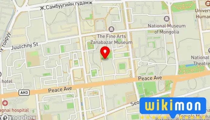 гэсэн газрын зураг Tsam Home /төв салбар/ Гэр ахуйн барааны дэлгүүр дээр Улаанбаатар