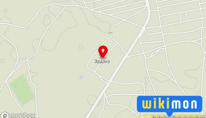 гэсэн газрын зураг Цэций хороолол Орон сууцны цогцолбор дээр Цогтцэций