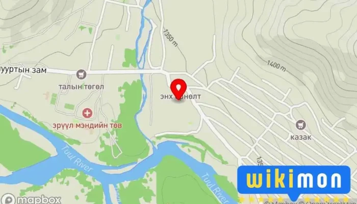 гэсэн газрын зураг Цэвэгмэдийн гэр Нийтийн орон сууц дээр Гачуурт