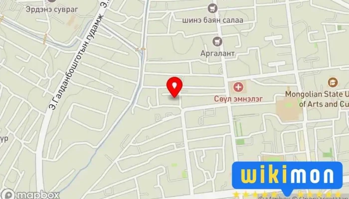 гэсэн газрын зураг 