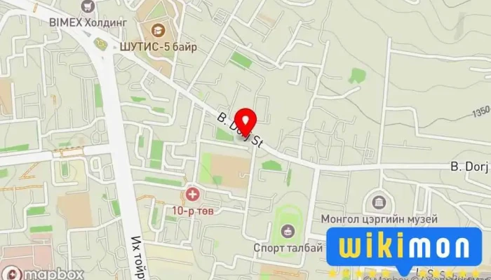 гэсэн газрын зураг UB Auto Center 3-р салбар Авто Засварын Үйлчилгээ дээр Улаанбаатар