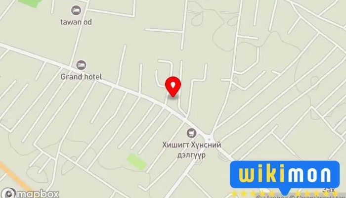 гэсэн газрын зураг Улаангом политехник коллеж Сургууль дээр Улаангом