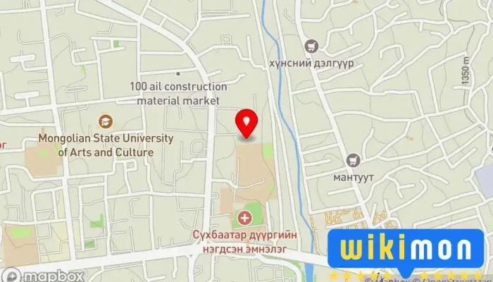 гэсэн газрын зураг Үлэмж Гросерс ХХК Компани дээр Улаанбаатар