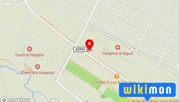 гэсэн газрын зураг Улсын бүртгэл Засгийн газрын байшин дээр Булган