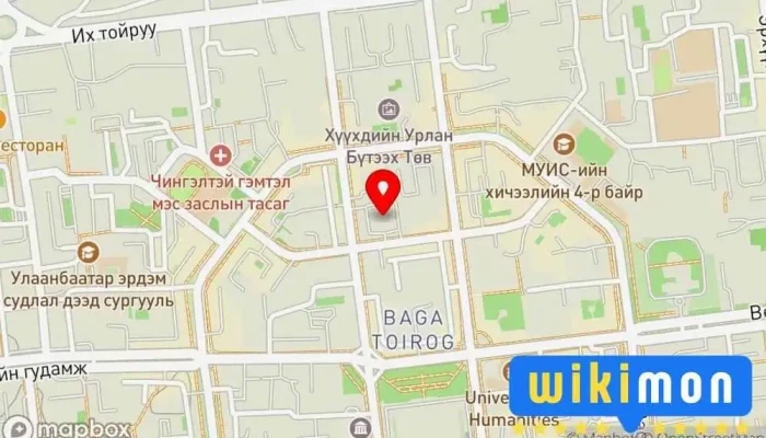гэсэн газрын зураг UNICEF Mongolia (НҮБ-ын Хүүхдийн Сан) Төрийн бус байгууллага дээр Улаанбаатар