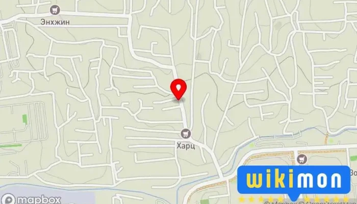 гэсэн газрын зураг Unur denj Зах дээр Улаанбаатар