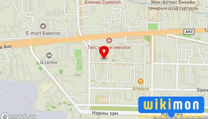 гэсэн газрын зураг Урлагийн болон бүжгийн гутал Clothes market дээр Улаанбаатар