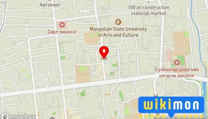 гэсэн газрын зураг Үсэг дизайн ххк Хэвлэлийн компани дээр Улаанбаатар