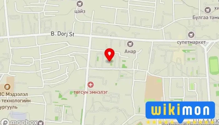 гэсэн газрын зураг Uuh saihan gazar dieso  дээр Улаанбаатар