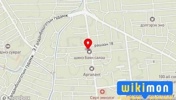 гэсэн газрын зураг ВЬЕТНАМ Засвар Автомашин засварын газар дээр Улаанбаатар