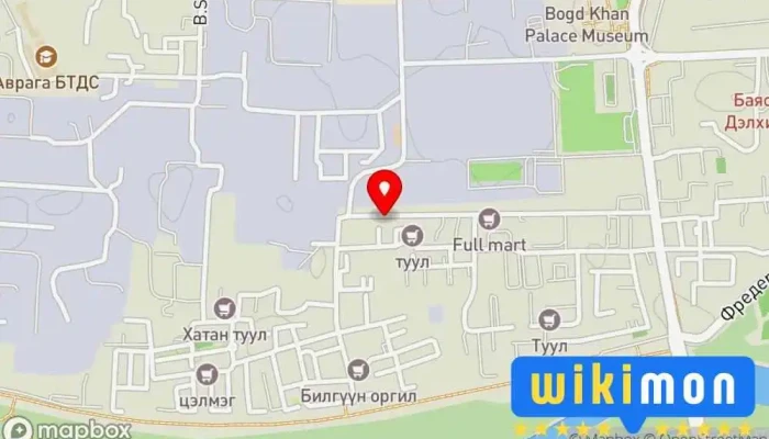 гэсэн газрын зураг Vital Studio Хэвлэлийн компани дээр Улаанбаатар