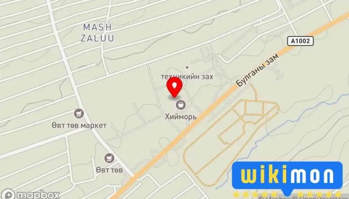 гэсэн газрын зураг Жавхлангын сүнсдээ хөндий Хаягдсан Суурин дээр Эрдэнэт