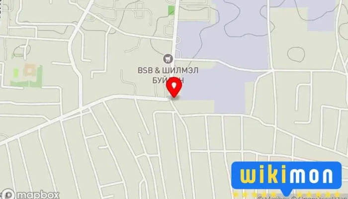 гэсэн газрын зураг Зоогийн газар Ресторан дээр Ховд