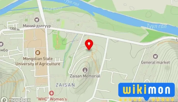 гэсэн газрын зураг Z'Terra Restaurant Event-Hall Ресторан дээр Улаанбаатар