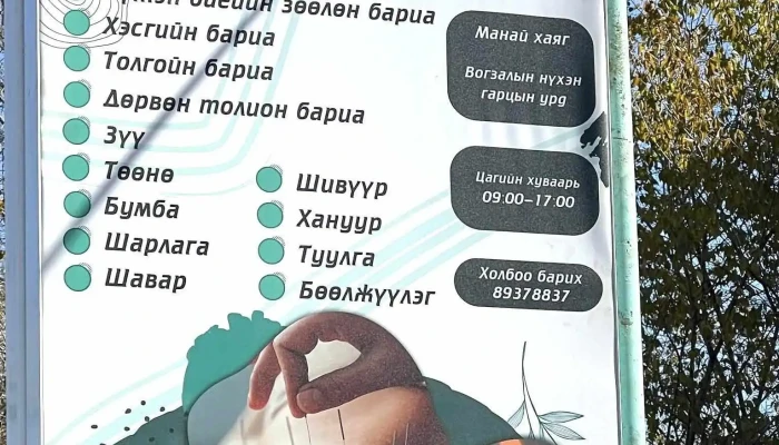 Далд Увидаст Уламжлалт эмнэлэг - Зүүнхараа